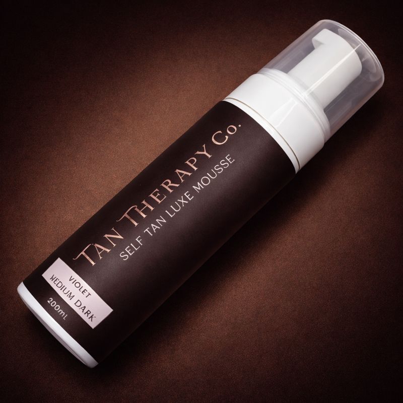 Violet Medium Dark Tanning Mousse